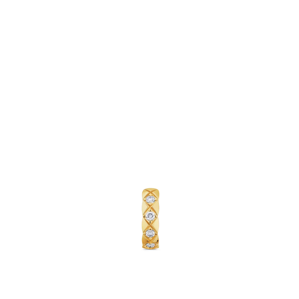 Coco Crush Mini diamond earring hoop