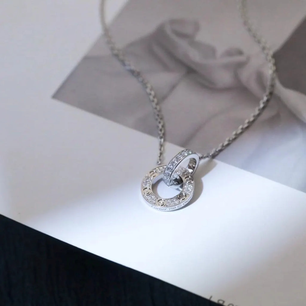 Love Paved Necklace