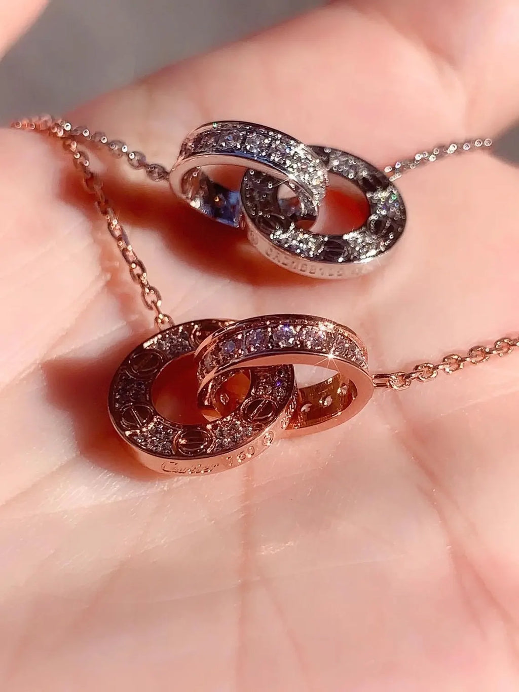 Love Paved Necklace